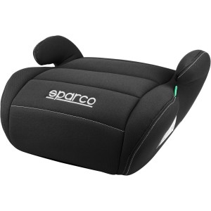 Sparco Alzador Infantil de Asiento de Coche Negro