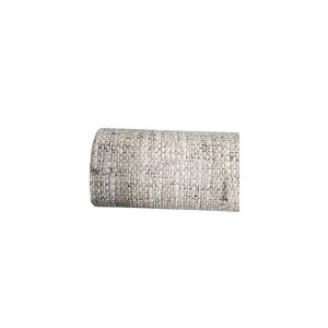 Papel pintado de tela no tejida con aspecto de lino grueso, 10,05 m x 0,53 m