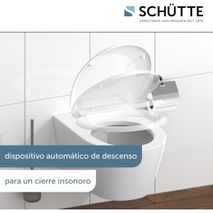 SCHÜTTE Asiento de inodoro con Mechanismo suave