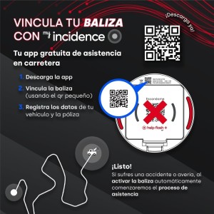 help flash IoT+, Luz de Emergencia V16 con Geolocalización y más de 290 candelas de potencia
