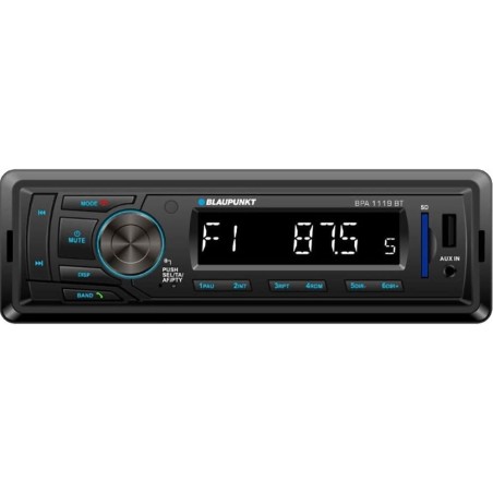 Blaupunkt BPA1119BT - Autorradio 1 DIN , Bluetooth, USB, Negro