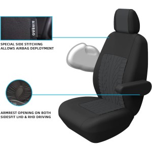 TOYOUN Juego de Fundas de Asientos para Furgonetas