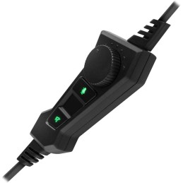 BG Xonar-X6 Binaural Diadema Negro, Verde - Auriculares con micrófono BG Xonar-X6 Binaural Diadema Negro, Verde - Auriculares con micrófono