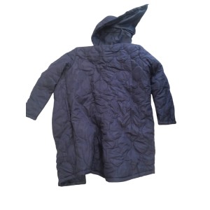 Parka con capucha Talla 40 Color Azul