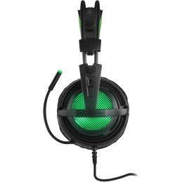 BG Xonar-X6 Binaural Diadema Negro, Verde - Auriculares con micrófono BG Xonar-X6 Binaural Diadema Negro, Verde - Auriculares con micrófono