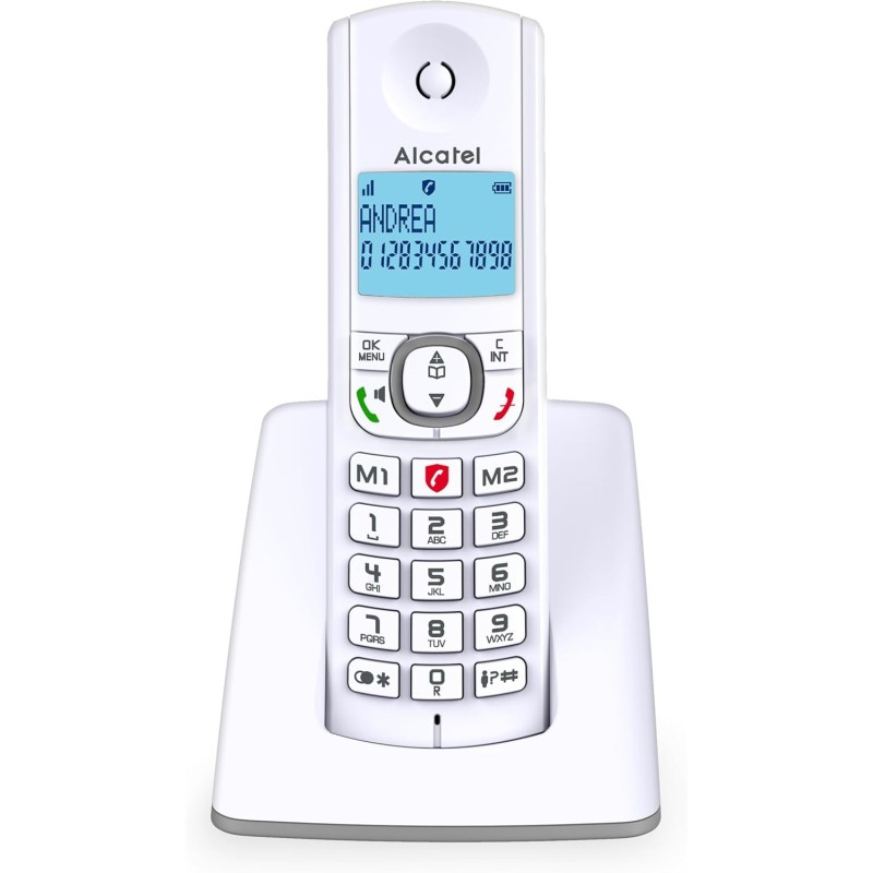 Alcatel F530 - Teléfono inalámbrico con bloqueo avanzado de llamadas Alcatel F530 - Teléfono inalámbrico con bloqueo avanzado de llamadas