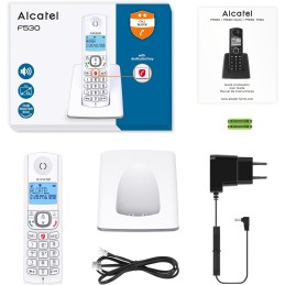 Alcatel F530 - Teléfono inalámbrico con bloqueo avanzado de llamadas Alcatel F530 - Teléfono inalámbrico con bloqueo avanzado de llamadas