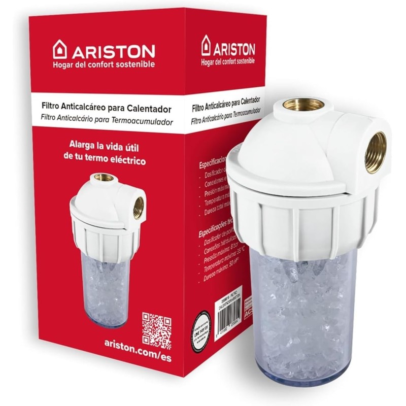 Ariston - Filtro Antical, kit polifosfatos para calentador