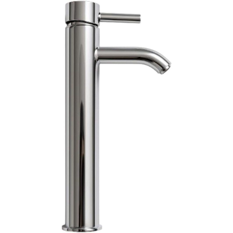 Grifo de baño para lavabo alto de acero inoxidable