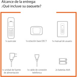 Gigaset A116 - Teléfono DECT Inalámbrico Gigaset A116 - Teléfono DECT Inalámbrico
