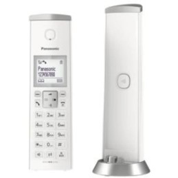 Panasonic KX-TGK212SPW Teléfono Inalámbrico Digital, Unidad Base y 2 Auriculares Panasonic KX-TGK212SPW Teléfono Inalámbrico Digital, Unidad Base y 2 Auriculares