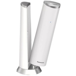 Panasonic KX-TGK212SPW Teléfono Inalámbrico Digital, Unidad Base y 2 Auriculares Panasonic KX-TGK212SPW Teléfono Inalámbrico Digital, Unidad Base y 2 Auriculares