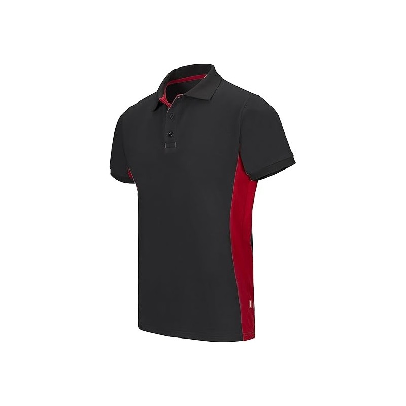 VELILLA - Polo Bicolor de Manga Corta 180 gr/m2 .TALLA XL