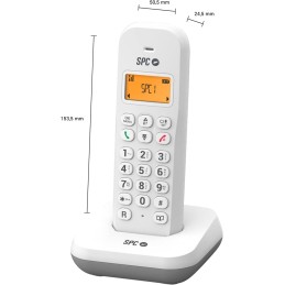 SPC Keops - Teléfono Inalámbrico con Pantalla Iluminada
