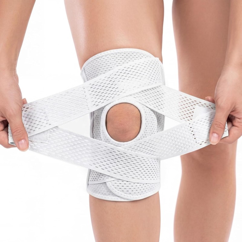 ANAMPION Rodillera Deportivas Ajustable Rodilleras.Talla Larga