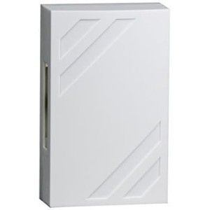 Huber 13305 - Timbre con 25 melodías, control electrónico, color blanco
