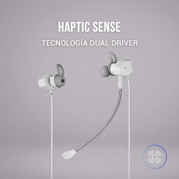 Mars Gaming MIHXW Blanco, Auriculares In-Ear, Micrófono Mars Gaming MIHXW Blanco, Auriculares In-Ear, Micrófono