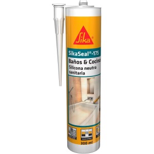 SIKA - Silicona sanitaria - SikaSeal 175 Baños & Cocinas - Blanco - 300ml