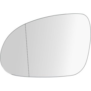 Cristal de Espejo Reemplazar Izquierdo para VW Golf MK5 2003-2008 Jetta 5 2005-2010 y Passat B6 2007-2011