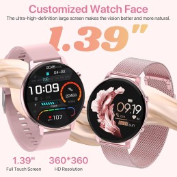 NENDEFIN Reloj Inteligente Mujer con Llamadas NENDEFIN Reloj Inteligente Mujer con Llamadas