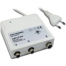 Metronic 332176 - Amplificador para Interior FM/VHF/UHF