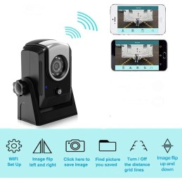 Cámara para salpicadero con WiFi, MHCABSR Cámara para salpicadero con WiFi, MHCABSR