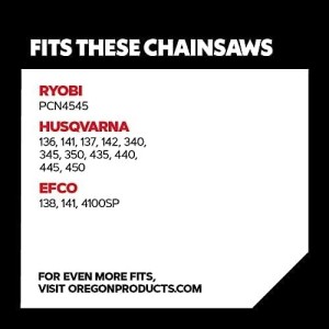 Oregon Cadena de Motosierra 95TXL SpeedCut para Espada de 45cm -72 Eslabones