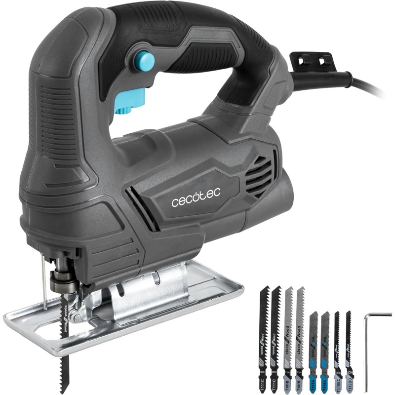 Cecotec Sierra de Calar MultiCut 4000, 400W, Cortes hasta 45º, Cable de 2m