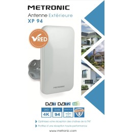 Metronic 415981 - Antena TV TDT Interior / Exterior