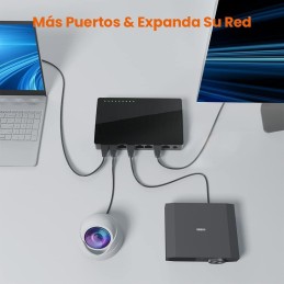 Tenda SG108 Switch de Escritorio Gigabit de 8 Puertos