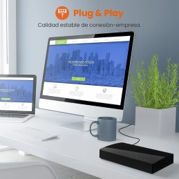 Tenda SG108 Switch de Escritorio Gigabit de 8 Puertos