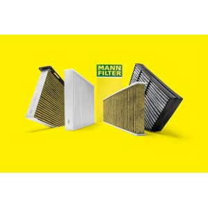 MANN-FILTER CUK 22 011 Filtro de aire de cabina - Filtro de Polen con Carbón activado
