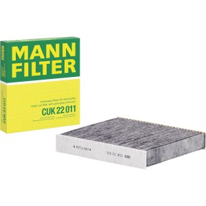 MANN-FILTER CUK 22 011 Filtro de aire de cabina - Filtro de Polen con Carbón activado