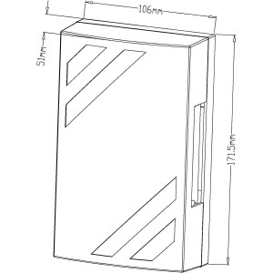 Huber 13305 - Timbre con 25 melodías, control electrónico, color blanco