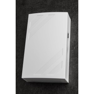 Huber 13305 - Timbre con 25 melodías, control electrónico, color blanco