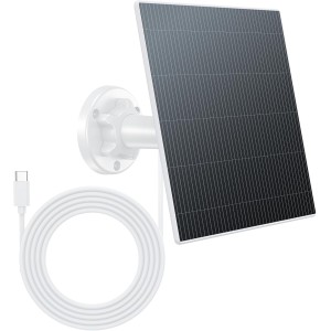 Panel Solar 6W para Cámara de Vigilancia Exterior