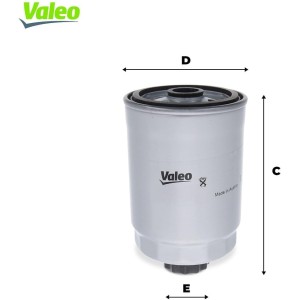 VALEO Filtros de motor 587710 - Filtro combustible