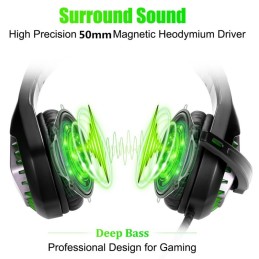Butfulake Pro GH-1 , Auriculares estéreo para juegos para Xbox One, Xbox One S