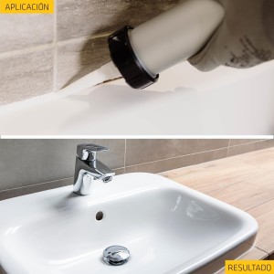SIKA - Silicona sanitaria - SikaSeal 175 Baños & Cocinas - Blanco - 300ml
