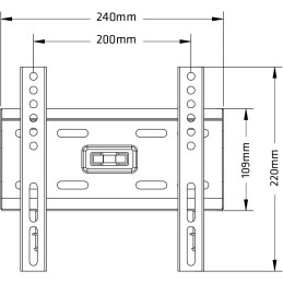 Maclean MC-777 Soporte de Pared para TV televisor VESA Maclean MC-777 Soporte de Pared para TV televisor VESA