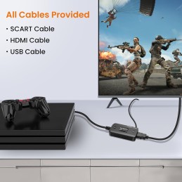 Euroconector a HDMI, Adaptador Euroconector a HDMI para TV Euroconector a HDMI, Adaptador Euroconector a HDMI para TV