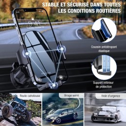 Miracase Soporte Móvil Coche Universal del Aire Ventilación