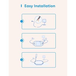 Meross Interruptor Universal Inteligente, 10A DIY Interruptor Inteligente compatible con Alexa, Google Home y SmartThings, Inter