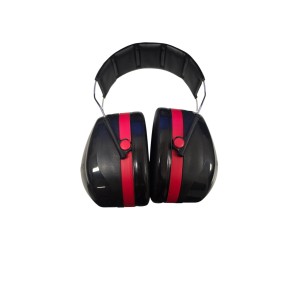 3M PELTOR Optime III Orejeras, Negro/Rojo, Diadema, 35 dB, H540A-411-SV | EN 352-1