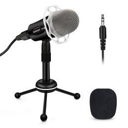 Microfono Condensador PC ELEGIANT 3.5mm Plug & Play