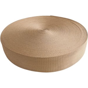 Correa de 2m, color Cappuccino, ancho 30mm correa para bolsos de polipropileno