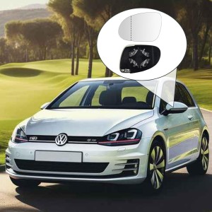 Cristal de Espejo Reemplazar Izquierdo para VW Golf MK5 2003-2008 Jetta 5 2005-2010 y Passat B6 2007-2011