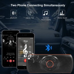 Altavoz manos libres Bluetooth T826 para teléfono