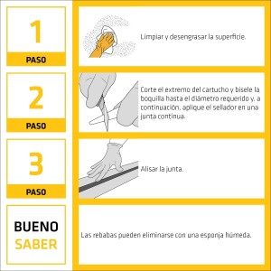 SIKA - Sellador acrílico - SikaSeal 178 Interior -