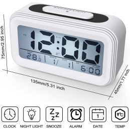 Reloj Despertador Digital Optically